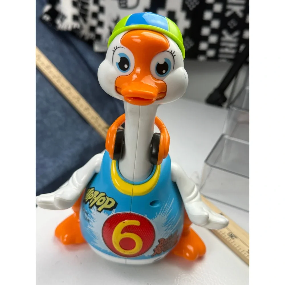 Musical Hip Hop Goose Dancing Interactive Toy Blue Orange Green 801